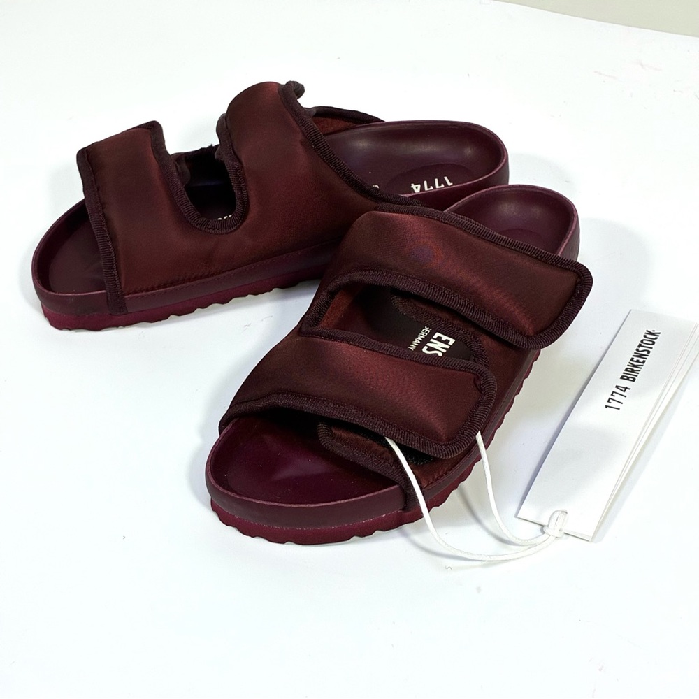 Birkenstock 1774 Arizona Cosny Nylon Sandals Port Royale 38 7 NEW Monochromatic - Picture 5 of 16